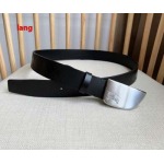 2025年早春新品入荷 バーバリー  本革 ベルト LANG工場