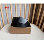 2025年早春新品入荷 バーバリー  本革 ベルト LANG工場