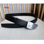 2025年早春新品入荷 バーバリー  本革 ベルト LANG工場