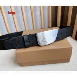 2025年早春新品入荷 バーバリー  本革 ベルト LANG工場