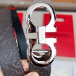 2025年早春新品入荷 フェラガモ 本革 ベルト LANG工場