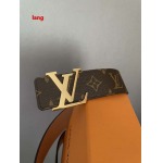 2025年早春新品入荷 ルイヴィトン本革 ベルト LANG工場