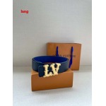 2025年早春新品入荷 ルイヴィトン 本革 ベルト LANG工場