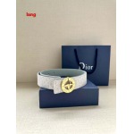 2025年早春新品入荷 ディオール 本革 ベルト LANG工場