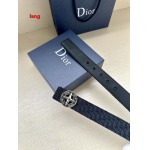 2025年早春新品入荷 ディオール 本革 ベルト LANG工場