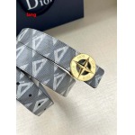 2025年早春新品入荷 ディオール 本革 ベルト LANG工場