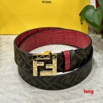 2025年早春新品入荷 FENDI 本革 ベルト LANG工場