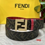 2025年早春新品入荷 FENDI 本革 ベルト LANG工場
