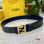2025年早春新品入荷 FENDI 本革 ベルト LANG工場