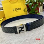 2025年早春新品入荷 FENDI 本革 ベルト LANG工場