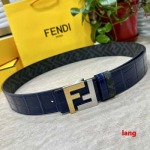 2025年早春新品入荷 FENDI 本革 ベルト LANG工場