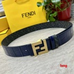 2025年早春新品入荷 FENDI 本革 ベルト LANG工場