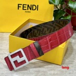 2025年早春新品入荷 FENDI 本革 ベルト LANG工場