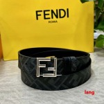 2025年早春新品入荷 FENDI 本革 ベルト LANG工場