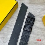 2025年早春新品入荷 FENDI 本革 ベルト LANG工場