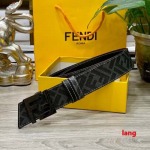 2025年早春新品入荷 FENDI 本革 ベルト LANG工場