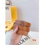 2025年早春新品入荷 LOEWE 本革 ベルト LANG工場
