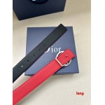 2025年早春新品入荷 ディオール  本革 ベルト LANG工場