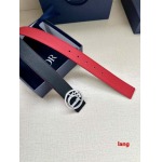 2025年早春新品入荷 ディオール  本革 ベルト LANG工場