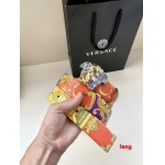 2025年早春新品入荷VERSACE  本革 ベルト LANG工場