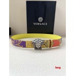 2025年早春新品入荷 VERSACE  本革 ベルト LANG工場