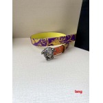 2025年早春新品入荷 VERSACE  本革 ベルト LANG工場
