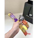 2025年早春新品入荷 VERSACE  本革 ベルト LANG工場