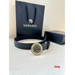 2025年早春新品入荷 ヴェルサーチ  本革 ベルト LANG工場