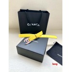 2025年早春新品入荷 シャネル  本革 ベルト LANG工場