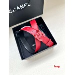 2025年早春新品入荷 シャネル  本革 ベルト LANG工場