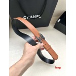 2025年早春新品入荷 シャネル 本革 ベルト LANG工場