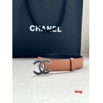 2025年早春新品入荷 シャネル 本革 ベルト LANG工場