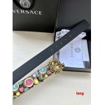 2025年早春新品入荷 ヴェルサーチ  本革 ベルト LANG工場