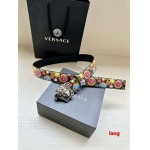 2025年早春新品入荷 ヴェルサーチ  本革 ベルト LANG工場