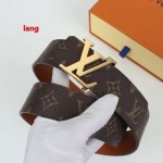 2025年早春新品入荷 ルイヴィトン 本革 ベルト LANG工場