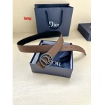 2025年早春新品入荷 ディオール 本革 ベルト LANG工場