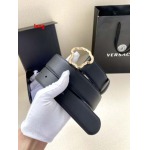 2025年早春新品入荷 ヴェルサーチ 本革 ベルト LANG工場