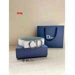 2025年早春新品入荷 ディオール 本革 ベルト LANG工場