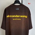 2025年1月15日春夏高品質新品入荷AIexander Wang 半袖 Tシャツ A.I工場