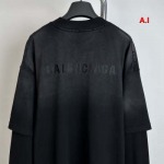 2025年1月15日春夏高品質新品入荷バレンシアガ 長袖 Tシャツ A.I工場