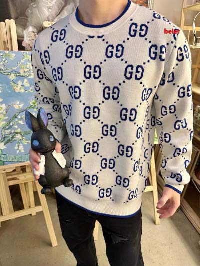 2025年早春原版復刻新品入荷グッチカシミヤセーター BEI...