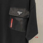 2025年1月20日春夏原版復刻新品入荷 PRADA  半袖 Tシャツ7-16工場