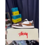 2025年1月30日新品入荷C Travis Scott x Nike Air Jordan 1 Low x The North Facスニーカー/ランニングシューズ/カジュアルシューズ