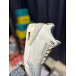 2025年1月30日新品入荷 Jordan Air Jordan 3 Ivory   スニーカー/ランニングシューズ/カジュアルシューズ
