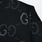 GUCCI クラシック?インターロックパターンニットプルオーバー?ジャンパー