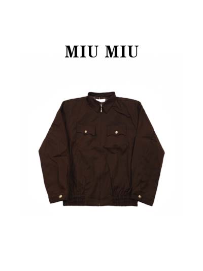Miumiu 24FWハリントンジャケットジャケットです