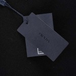 PRADA-プラダ22ss三角標ポケットニット長袖セーターです