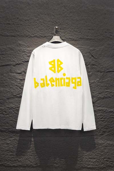 2025年2月13日新作BalenciagaロングスリーブTシャツ HS工場