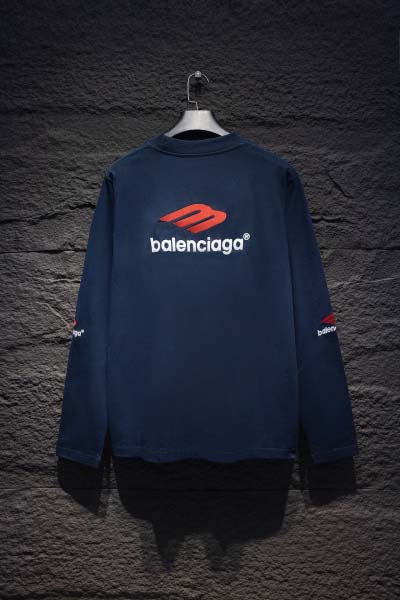 2025年2月13日新作BalenciagaロングスリーブTシャツ HS工場