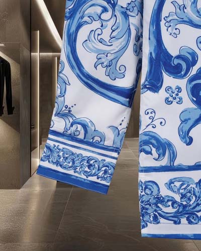 2025年2月19日高品質新品 DG長袖のシャツ  regu工場